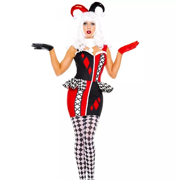 F1970 harlequin costume women